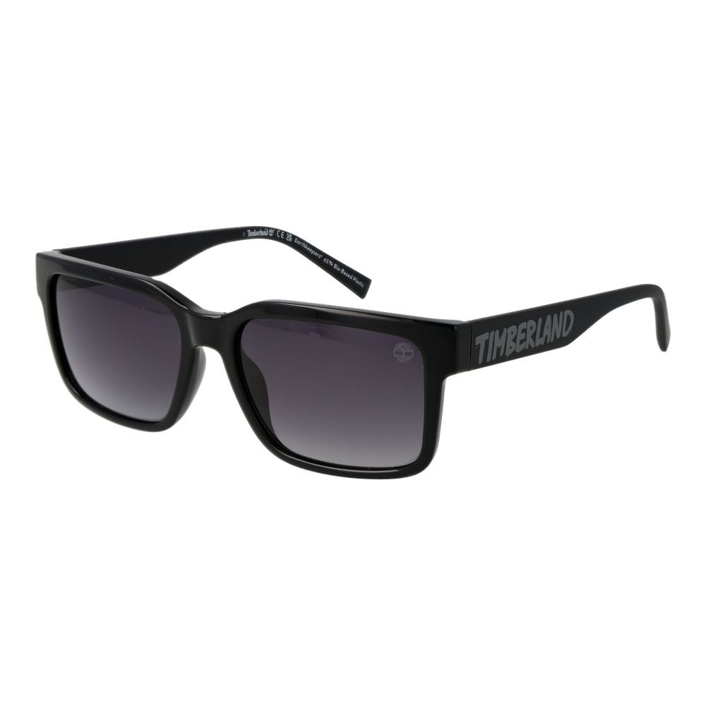 Black Stainless Steel Sunglasses