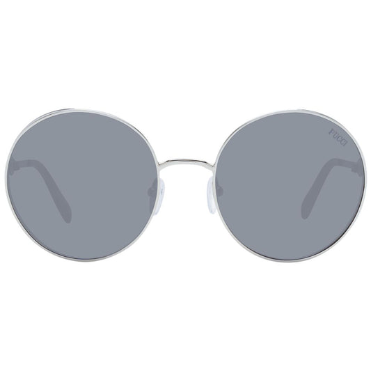 Gray Metal Sunglasses