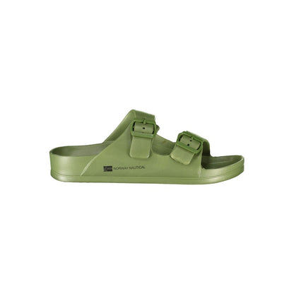 Verde Plastica Mens Ciabatta