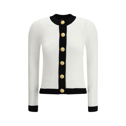 White Viscose Cardigan