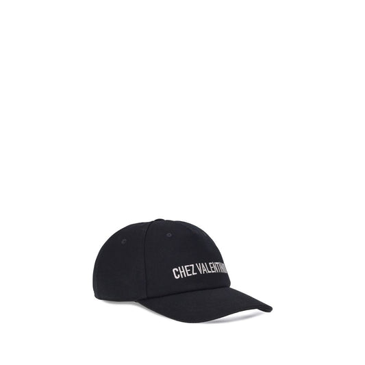 Black Cotton Cap (Baseball Hat)