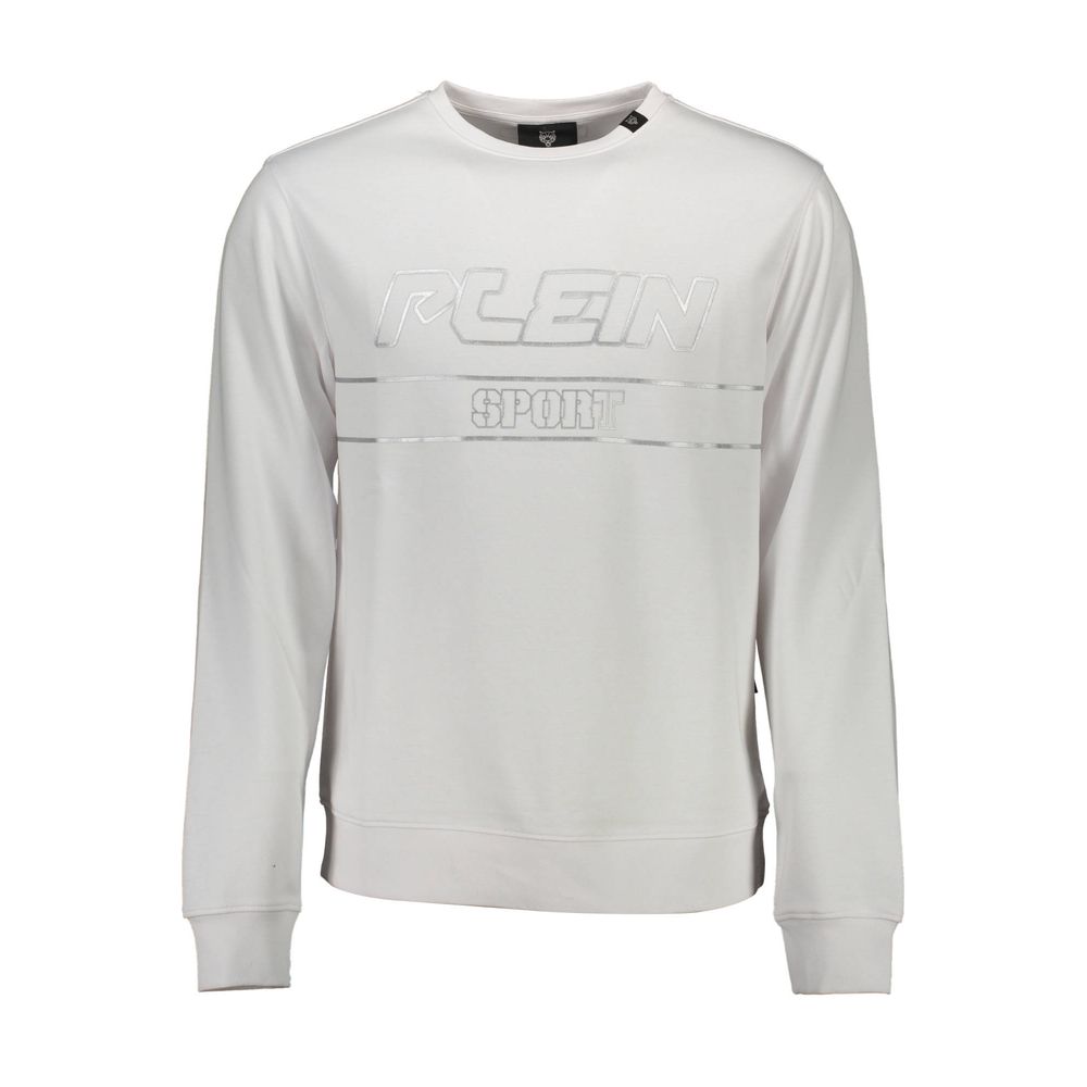 Bianco Cotton Men Sweatshirt