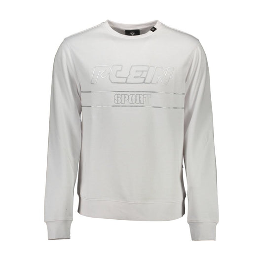 Bianco Cotton Men Sweatshirt