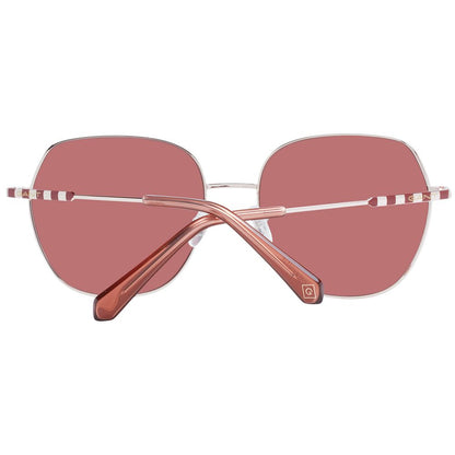 Rose Gold Metal Sunglasses