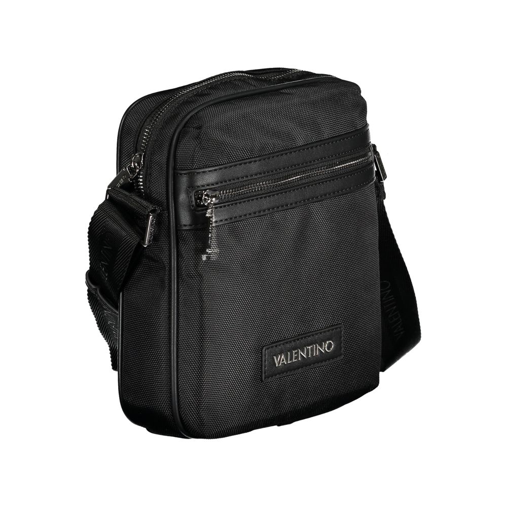 Nero Polyester Men Shoulder Bag