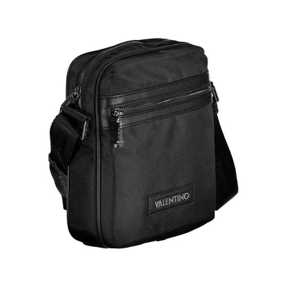 Nero Polyester Men Shoulder Bag
