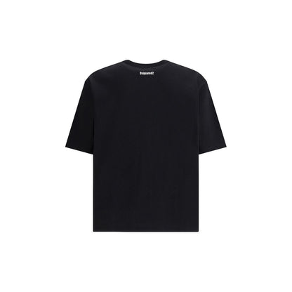 Black Cotton T-Shirt