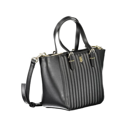 Nero Poliuretano Women Handbag