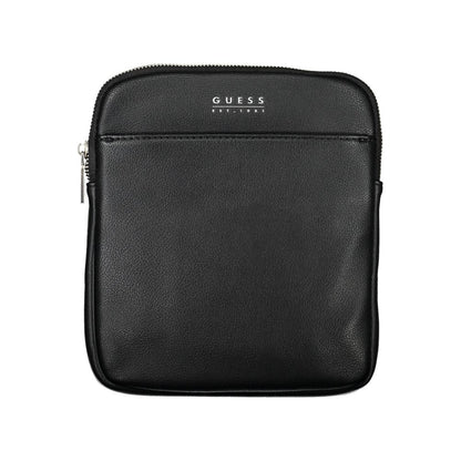 Nero Poliuretano Men Shoulder Bag