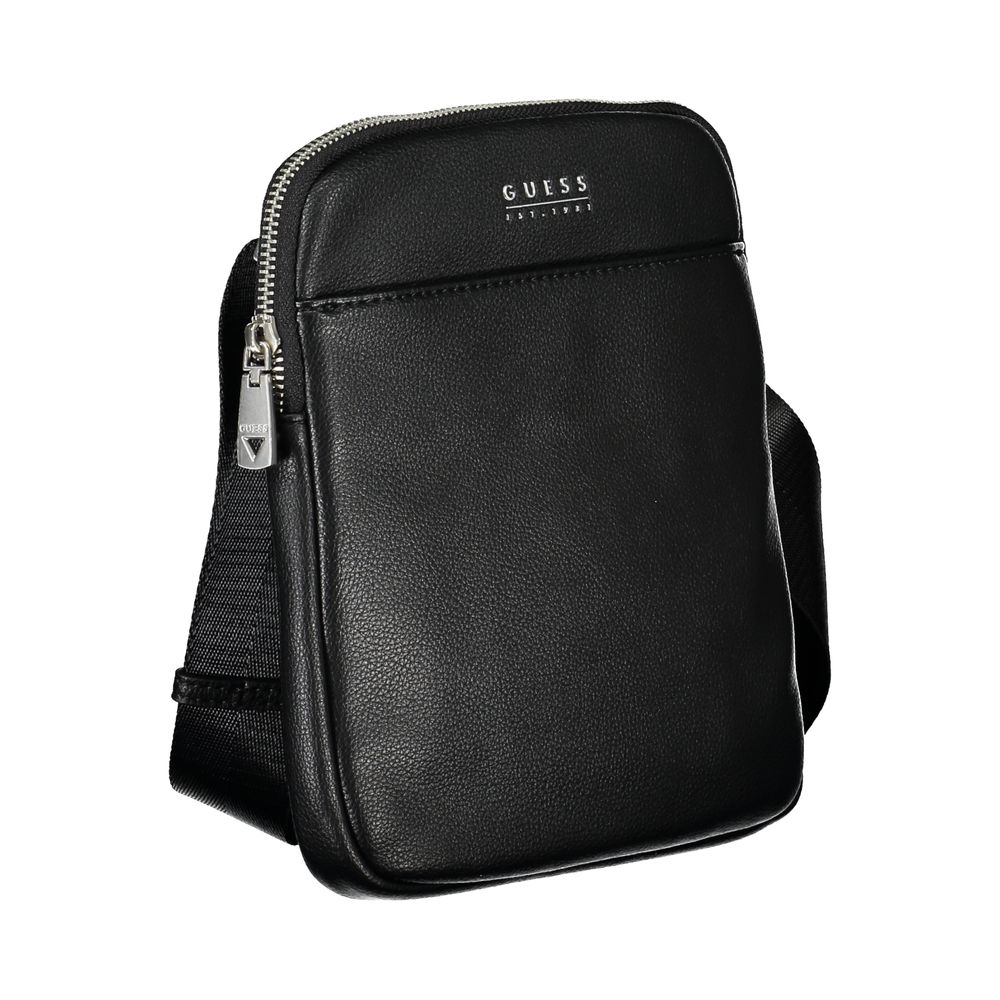 Nero Poliuretano Men Shoulder Bag