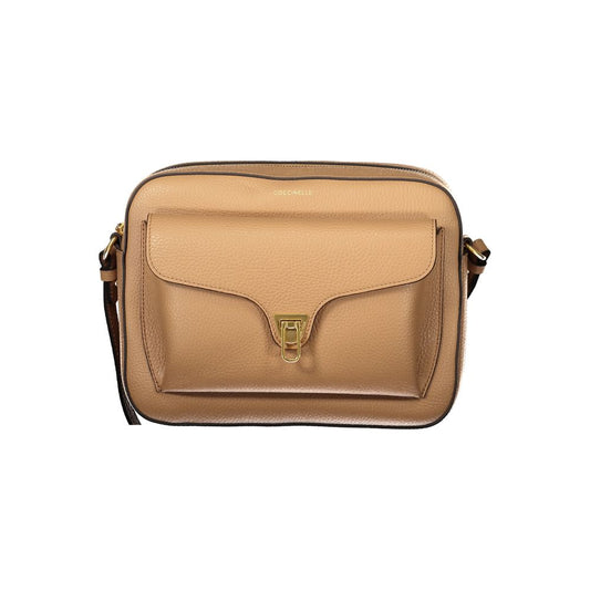 Marrone Leather Women Handbag