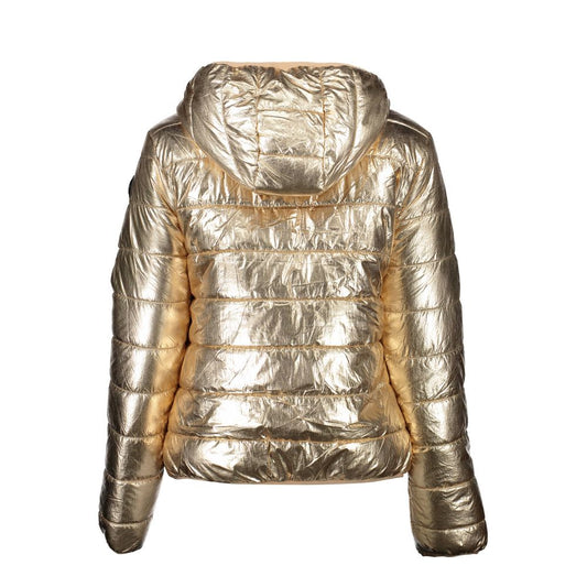 Gold Nylon Women's Jacket