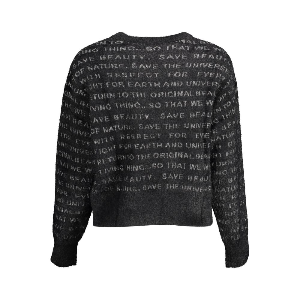 Black Polyamide Women's Sweater