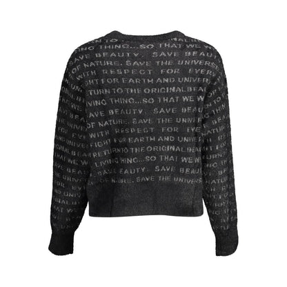 Black Polyamide Women's Sweater