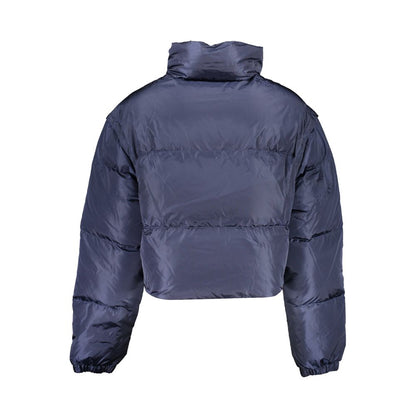 Blue Nylon Women's Jacket