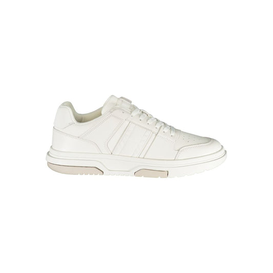 Bianco Poliuretano Men Sneaker