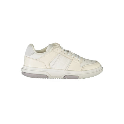 White Leather Women Sneaker