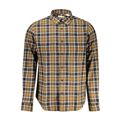 Marrone Cotton Mens Shirt