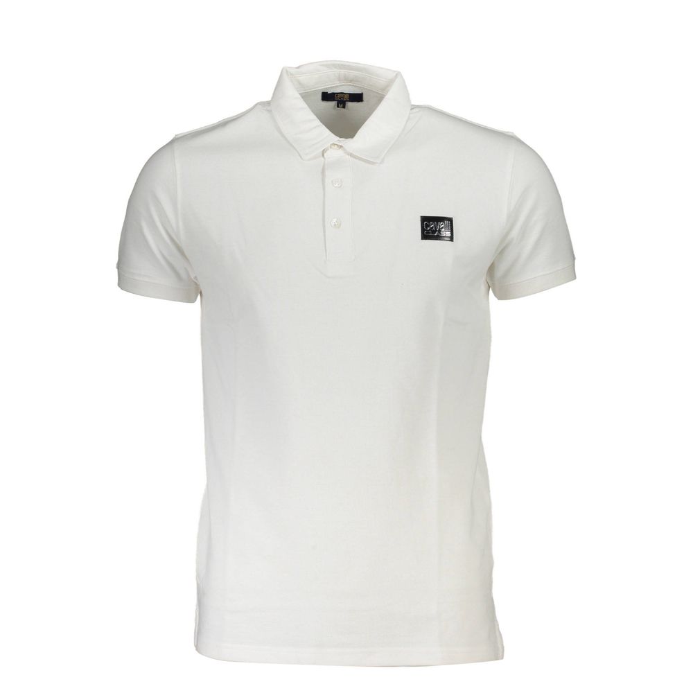 White Cotton Men's Polo Shirt