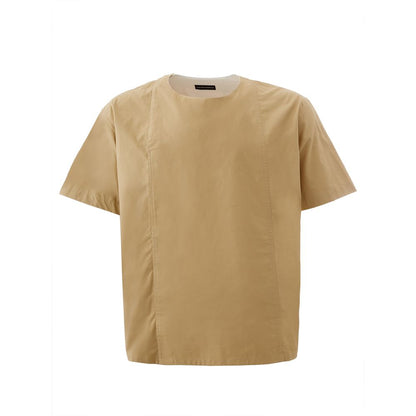 Brown Cotton T-Shirt