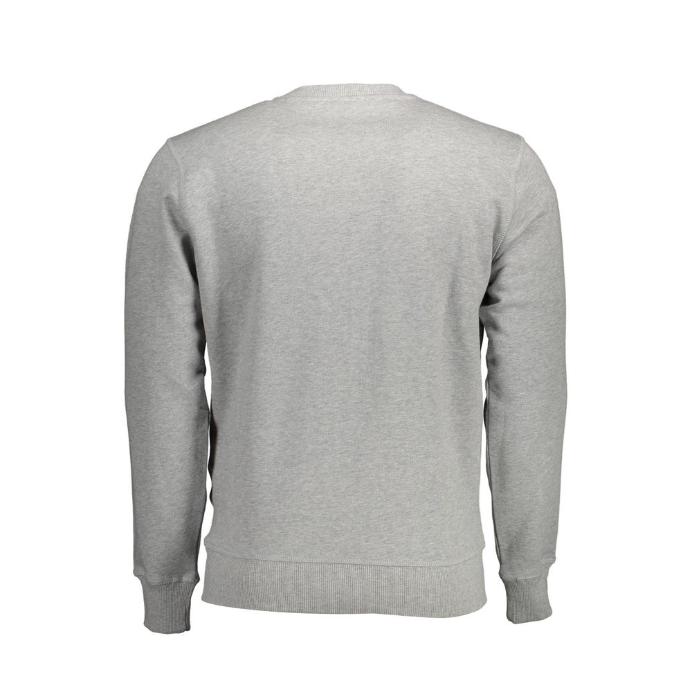 Grigio Cotton Men Sweatshirt