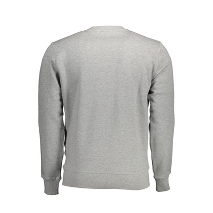 Grigio Cotton Men Sweatshirt