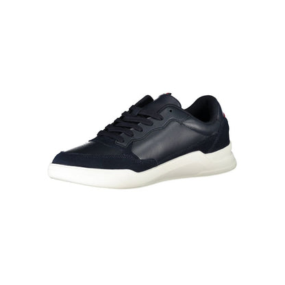 Blue Leather Men's Sneaker