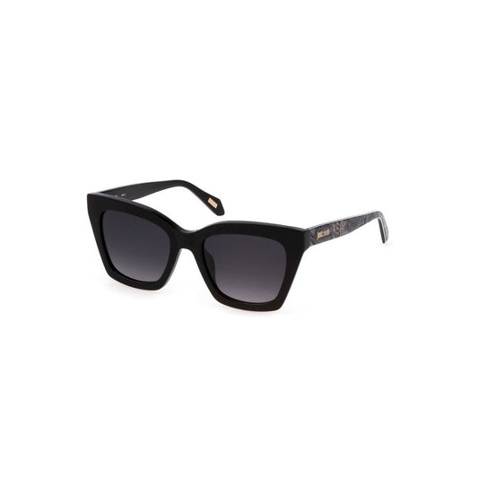 Black Plastic Women Sunglass