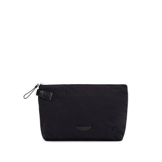 Black Nylon Clutch Bag