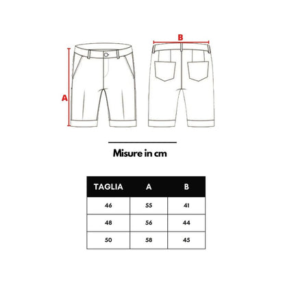 Beige Cotton Cargo Shorts