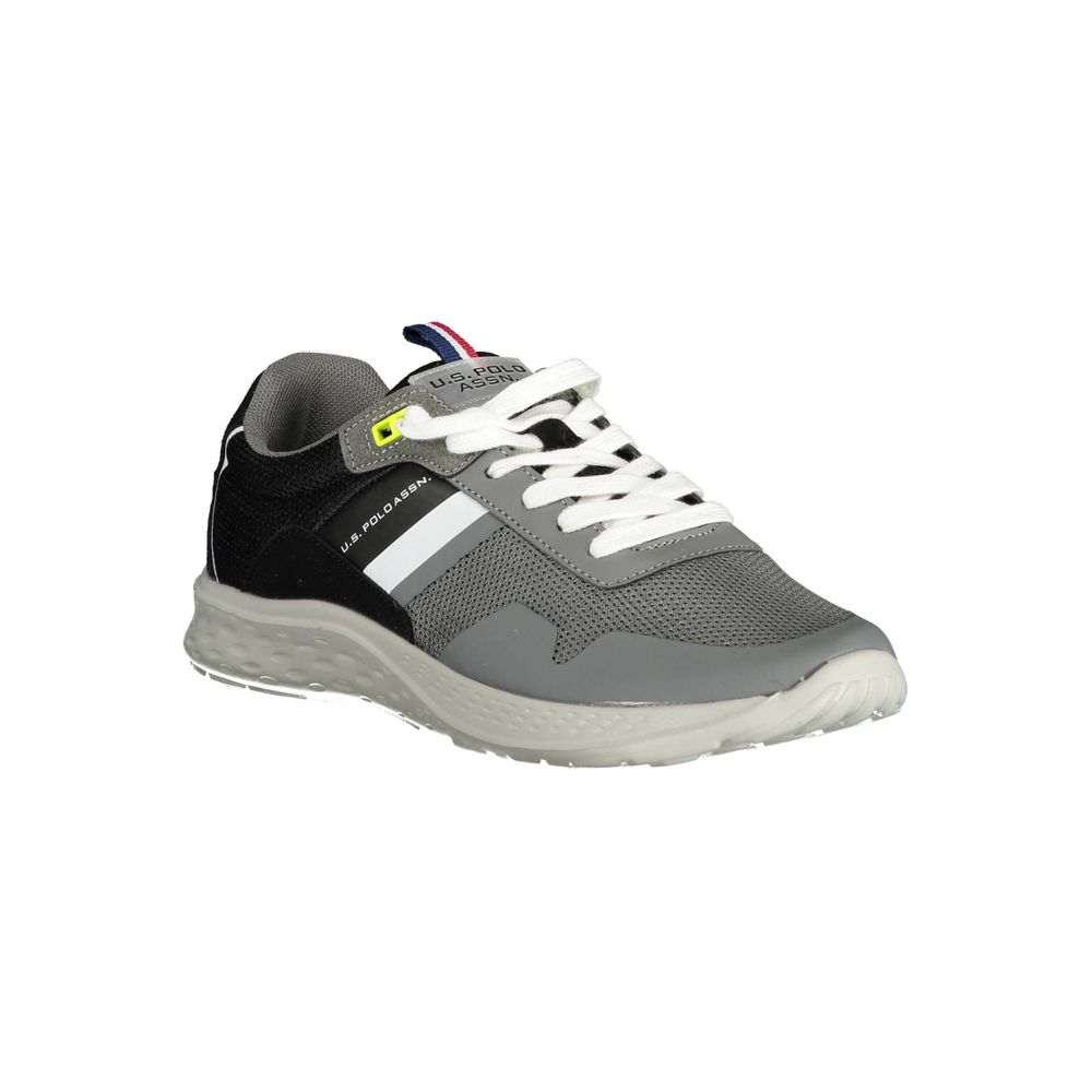Grigio Eco Suede Men Sneaker
