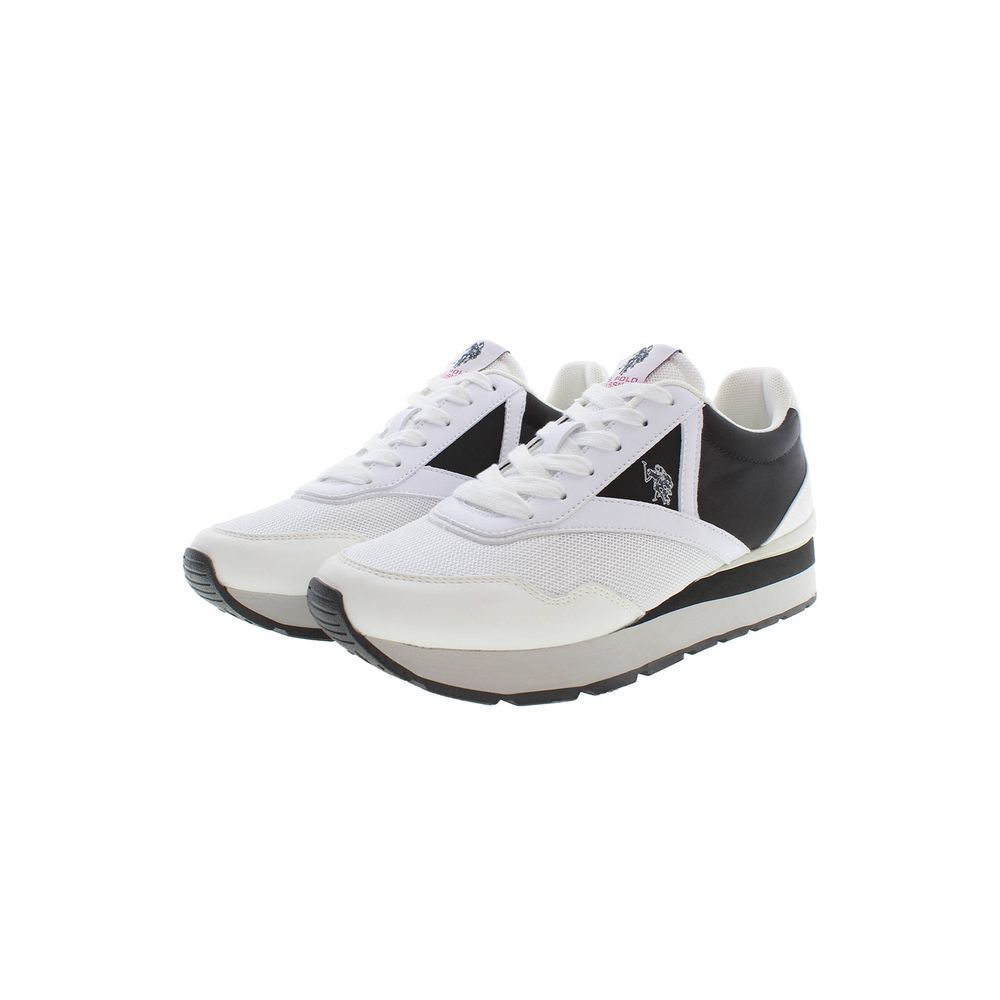 Bianco Polyurethane Women Sneaker