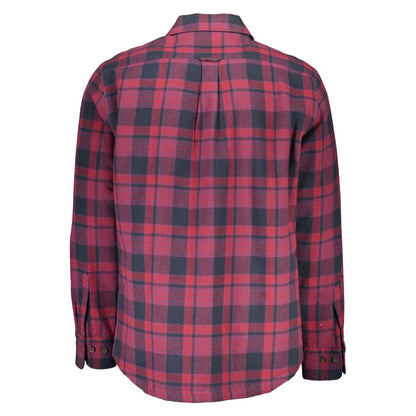 "Viola Cotton Men Shirt with Long Sleeves and Italian Collar"