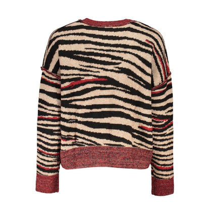 Rosso Polyester Women Sweater Turtleneck