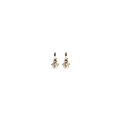 Gold Metal Earrings