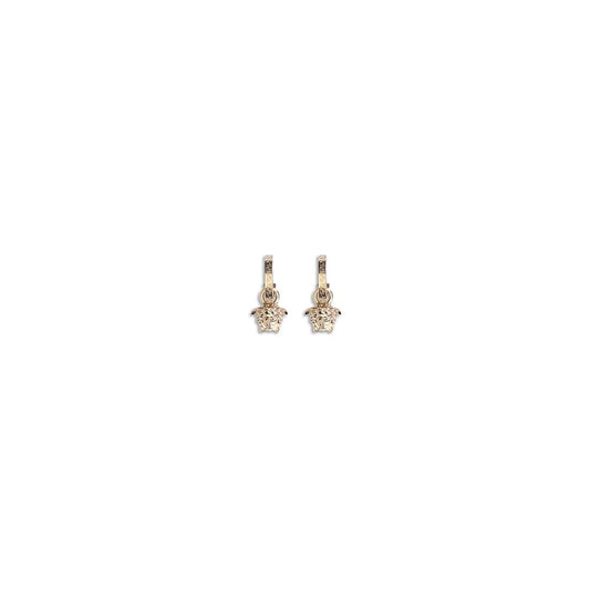 Gold Metal Earrings