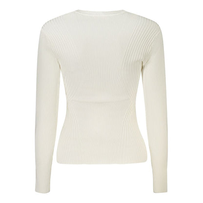 Bianco Viscosa Women Sweater