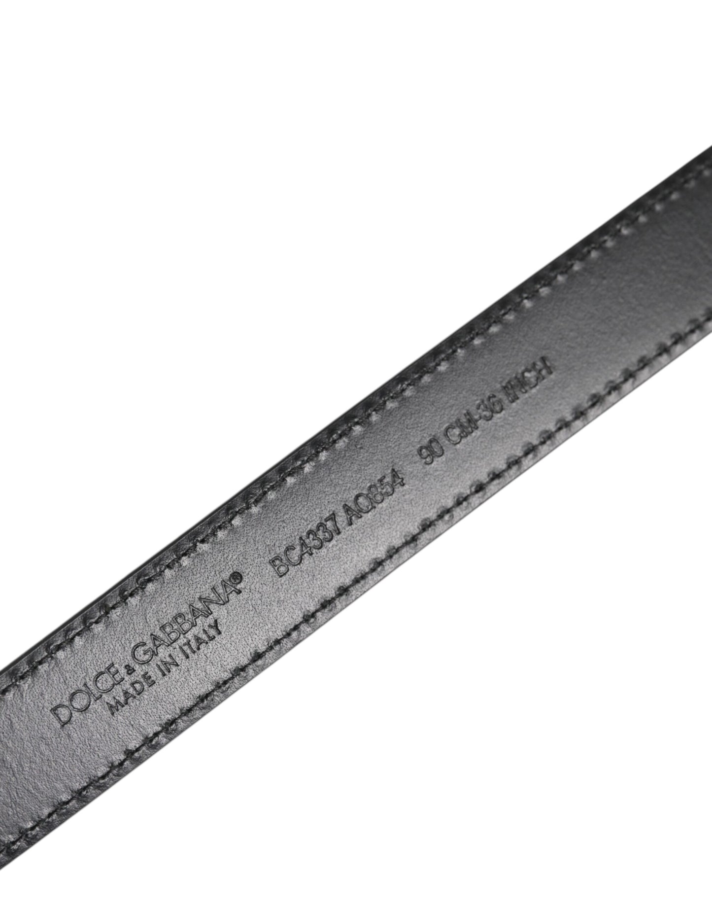 Black Red Leopard Silver Metal Buckle Belt