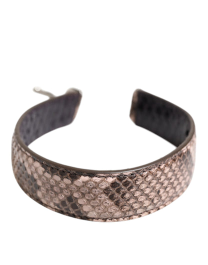 Brown Exotic Leather Handbag Accessory Shoulder Strap