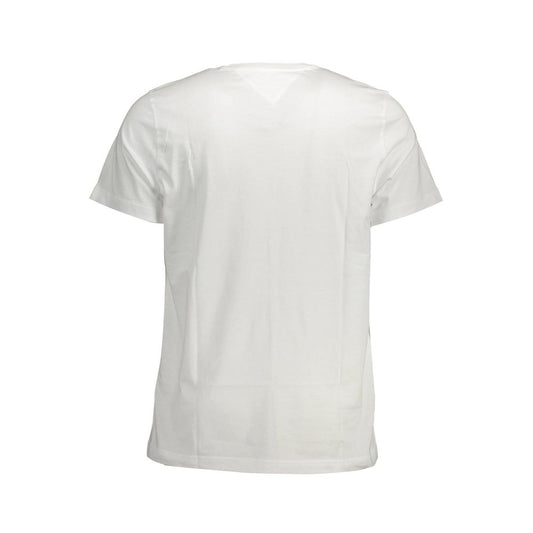 White Cotton Men's T-Shirt