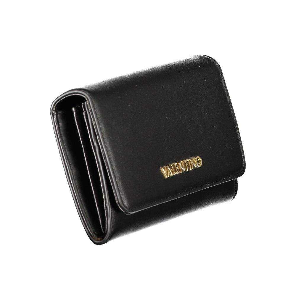 Black Polyethylene Women Wallet