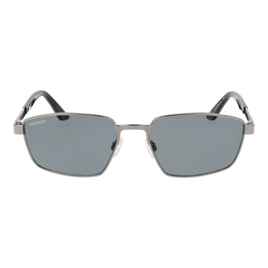 Gray Metal Sunglasses