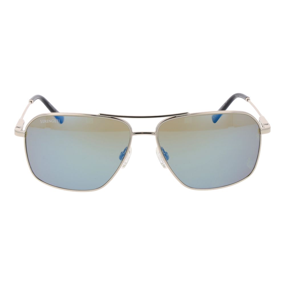Silver Metal Sunglasses