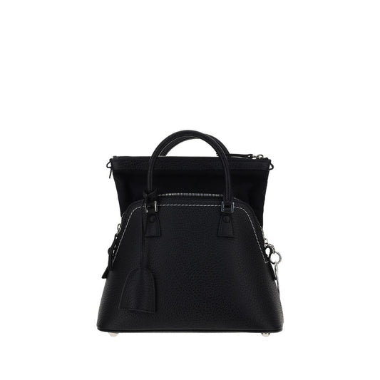 Black Calf Leather Bos Taurus Handbag