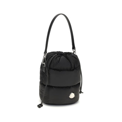 Black Polyester Backet Bag