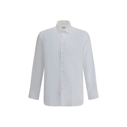 White Cotton Dress Shirt