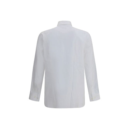 White Cotton Dress Shirt