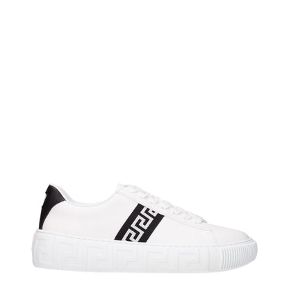 White Leather Sneakers