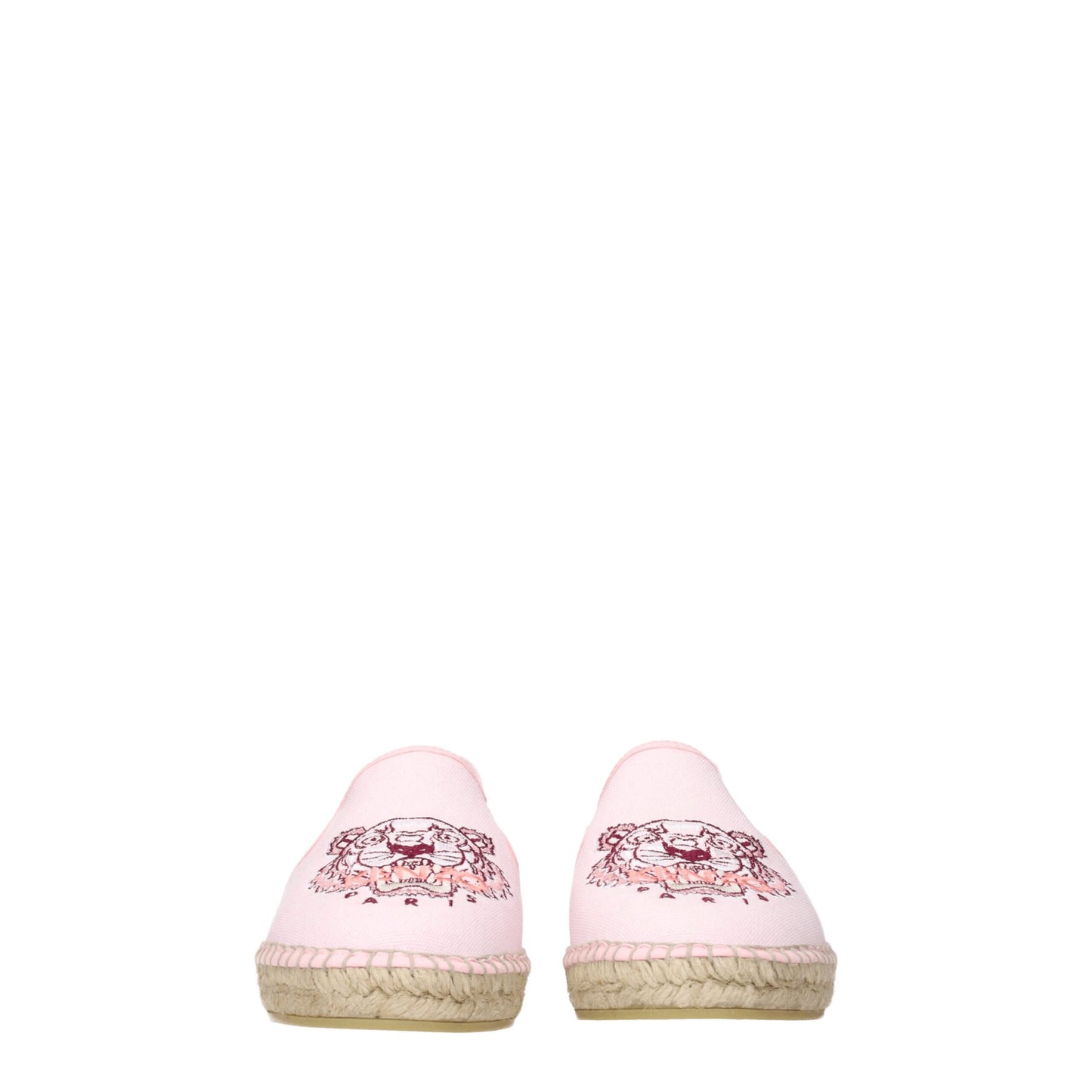 Pink Fabric Espadrilles