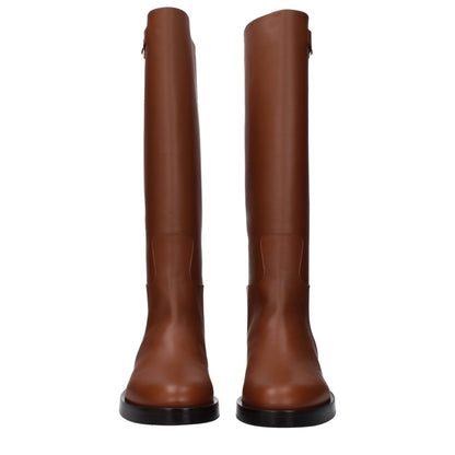 Brown Leather Boots